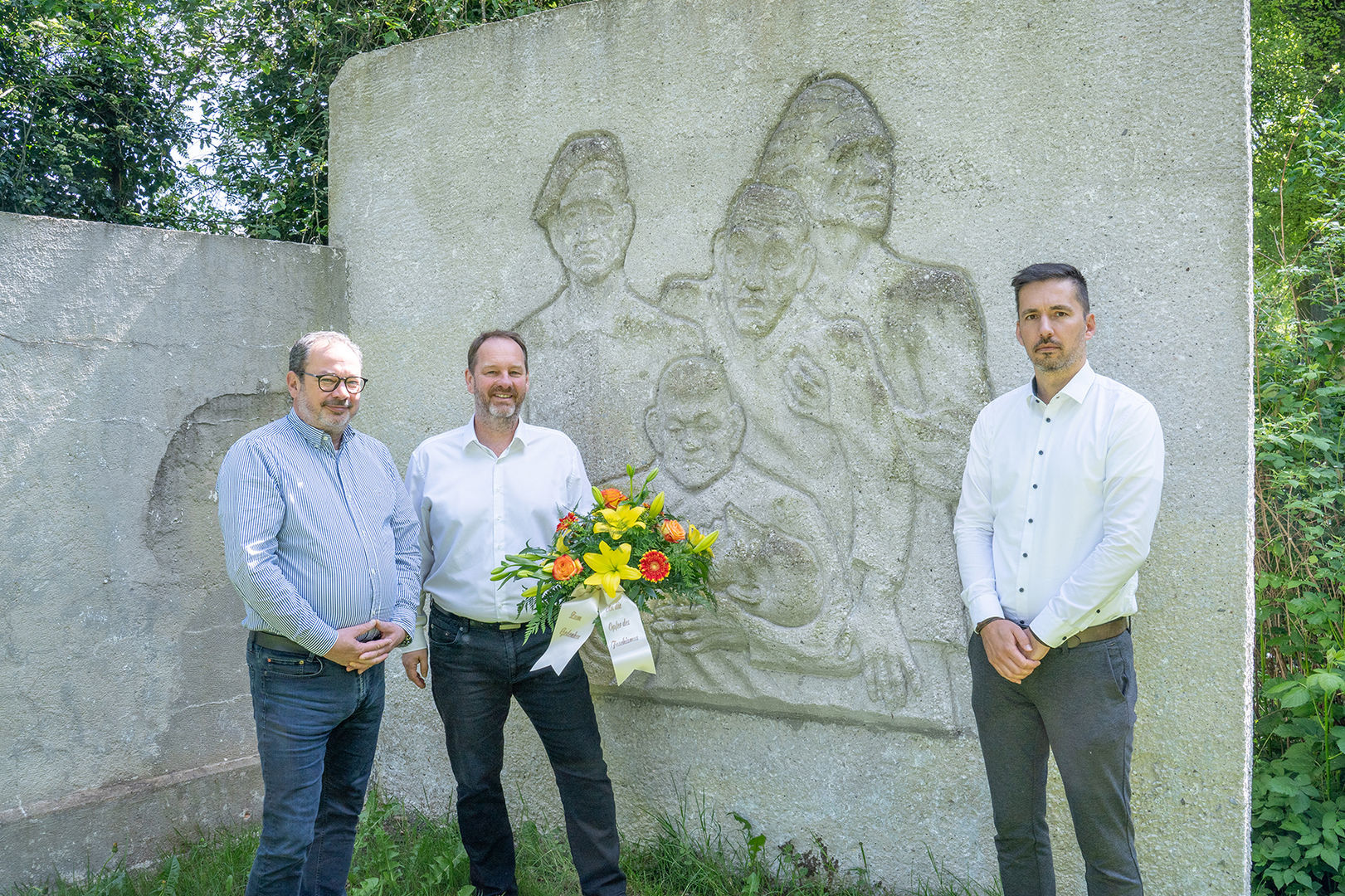 Vertreter der Stadt gedenken am 8. Mai allen Opfern von Krieg und Gewaltherrschaft