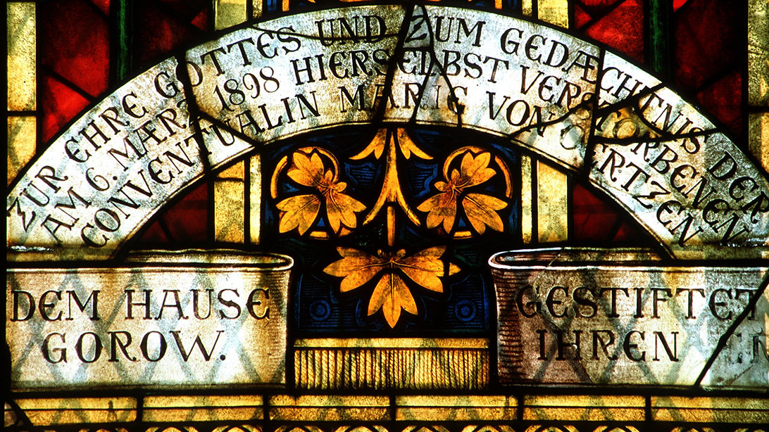 Schmuckfenster der Klosterkirche