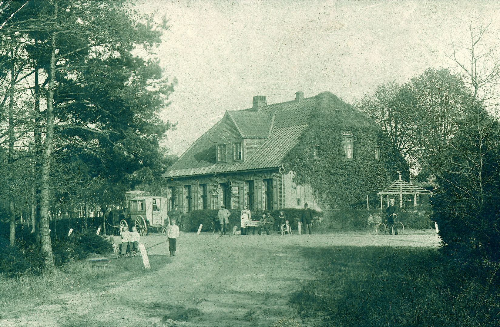 Forsthaus Neuheide um 1900