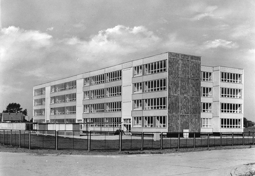 Damgarten | POS Hans Beimler, heute Gymnasium | ca.1974