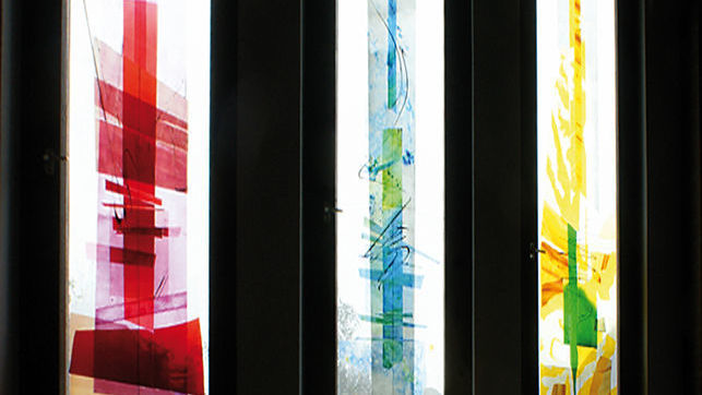 Chorfenster vier Elemente