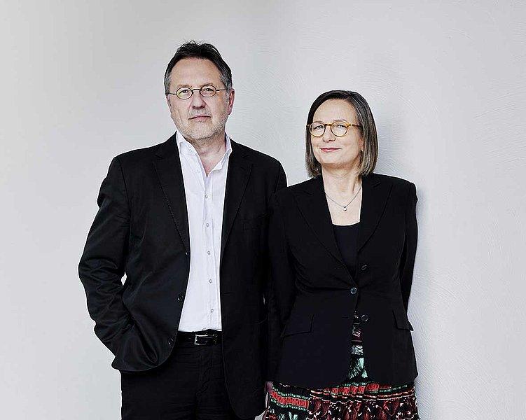 Annemarie Stoltenberg und Dr. Rainer Moritz © Annemarie Stoltenberg Annemarie Stoltenberg und Dr. Rainer Moritz