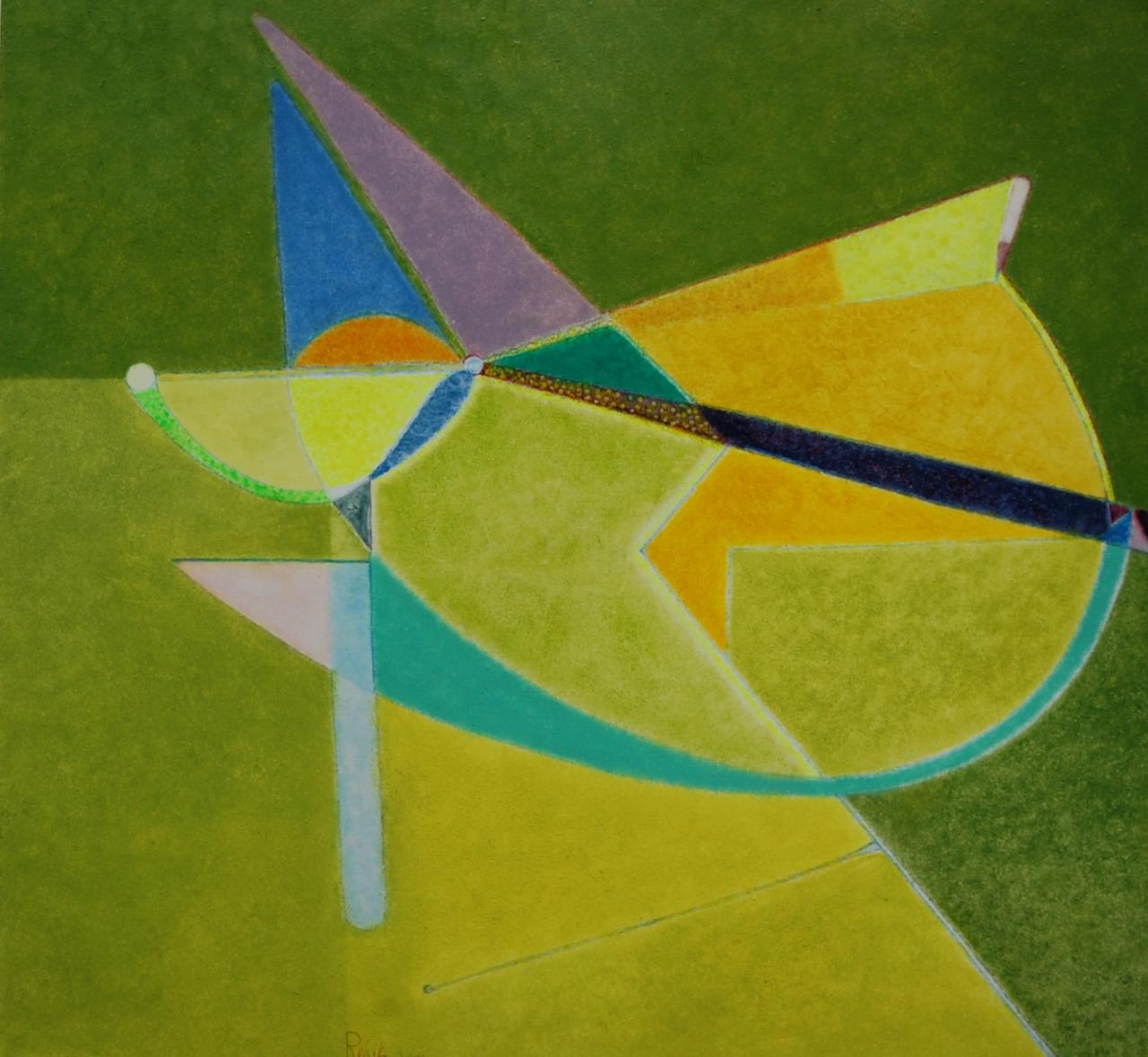 Libelle, Öl auf Leinwand, 2017 © Thomas Reich Libelle, Öl auf Leinwand, 2017